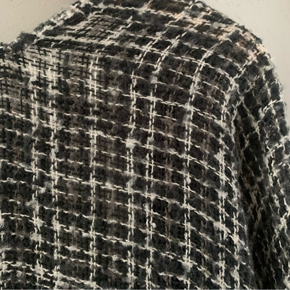 Lane Bryant Monochrome Checkered Wrap - Picture 6 of 7